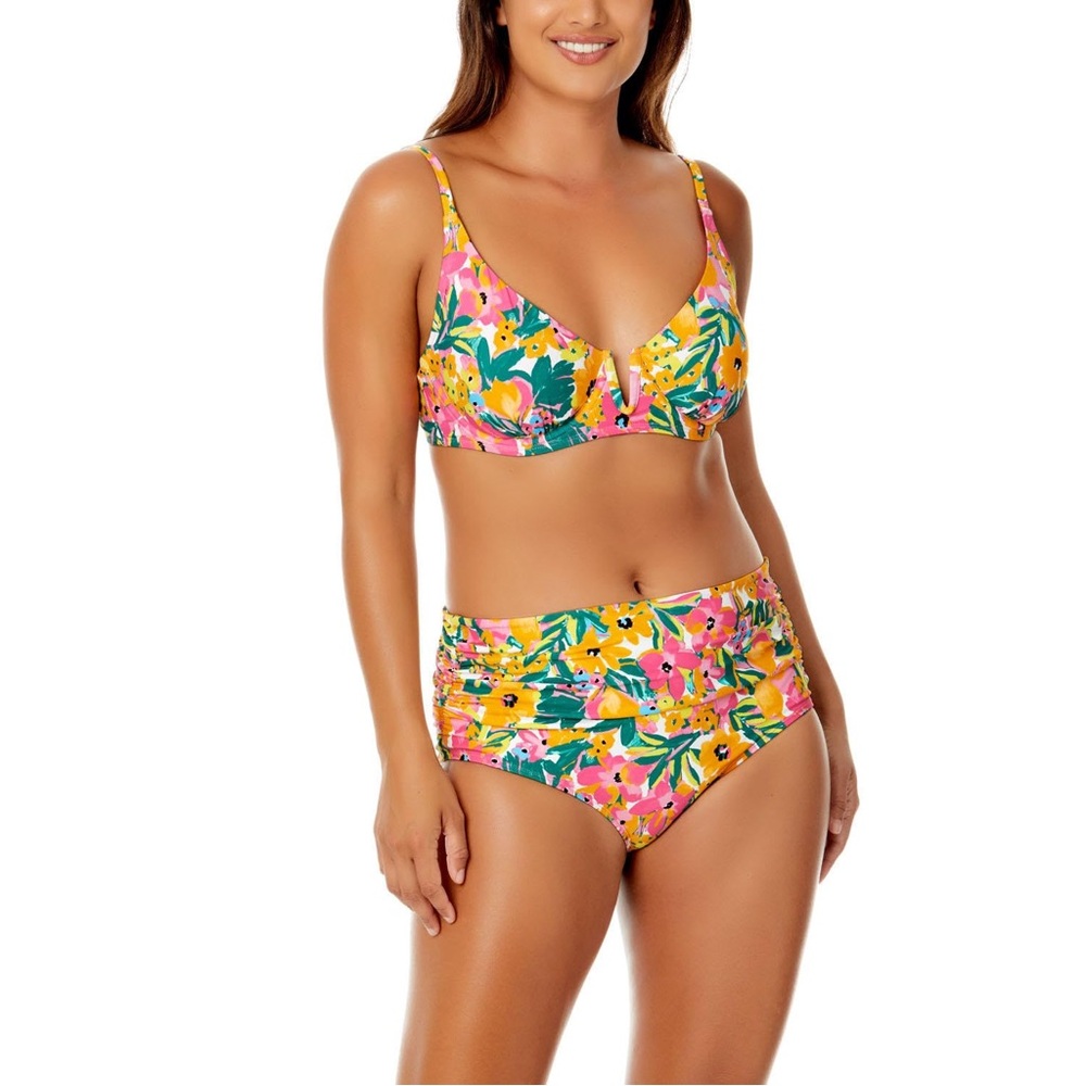 Anne Cole Limited Edition 2-Piece Retro Bikini Set (High Waist)